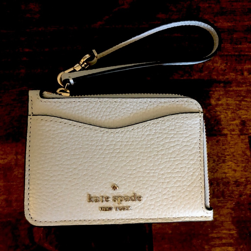 Kate Spade baby blue wristlet